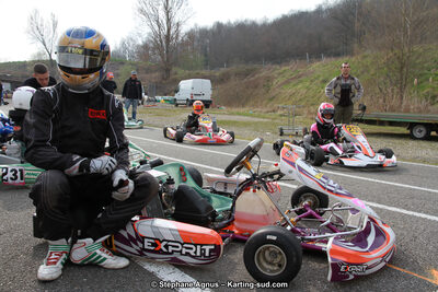 16/03/2014 : 1ère manche du Championnat du Sud à Lavelanet (Photos Stéphane Agnus) 2014 — karting