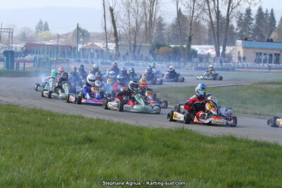 16/03/2014 : 1ère manche du Championnat du Sud à Lavelanet (Photos Stéphane Agnus) 2014 — karting