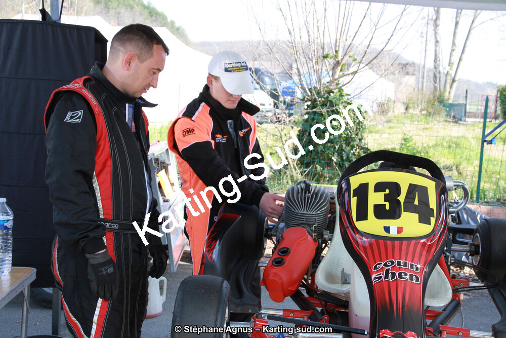 16/03/2014 : 1ère manche du Championnat du Sud à Lavelanet (Photos Stéphane Agnus) 2014 — karting