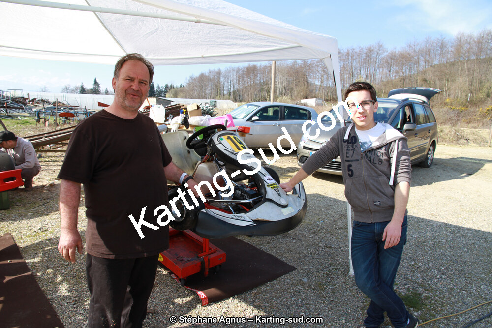 16/03/2014 : 1ère manche du Championnat du Sud à Lavelanet (Photos Stéphane Agnus) 2014 — karting