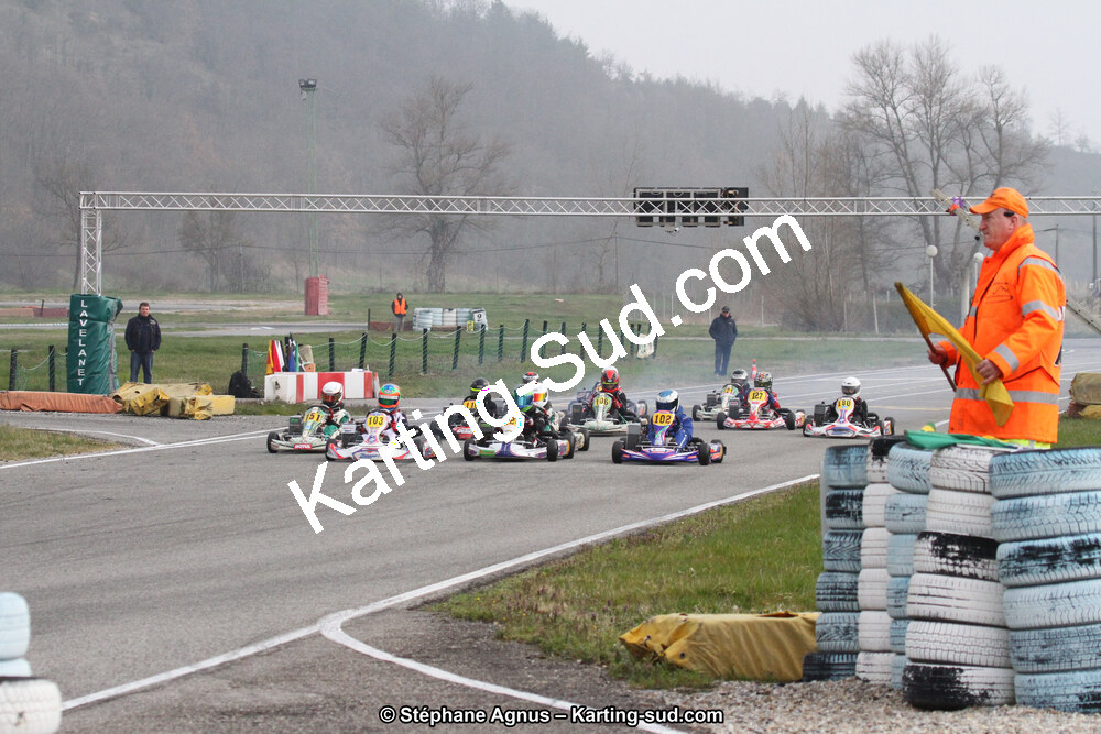 16/03/2014 : 1ère manche du Championnat du Sud à Lavelanet (Photos Stéphane Agnus) 2014 — karting