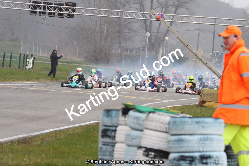 16/03/2014 : 1ère manche du Championnat du Sud à Lavelanet (Photos Stéphane Agnus) 2014 — karting