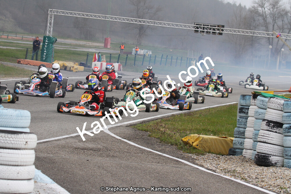 16/03/2014 : 1ère manche du Championnat du Sud à Lavelanet (Photos Stéphane Agnus) 2014 — karting