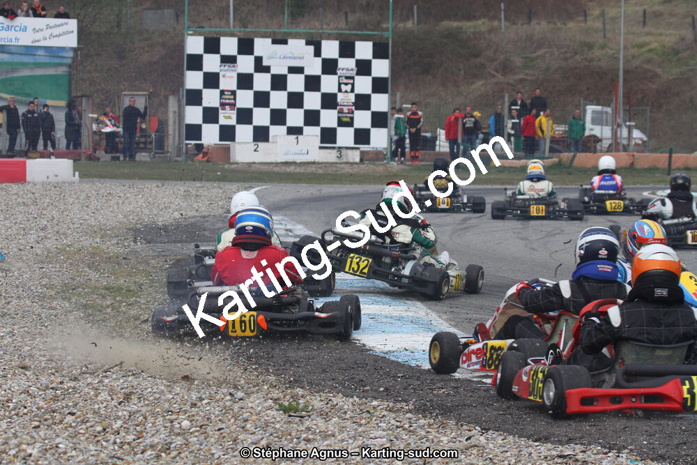 16/03/2014 : 1ère manche du Championnat du Sud à Lavelanet (Photos Stéphane Agnus) 2014 — karting