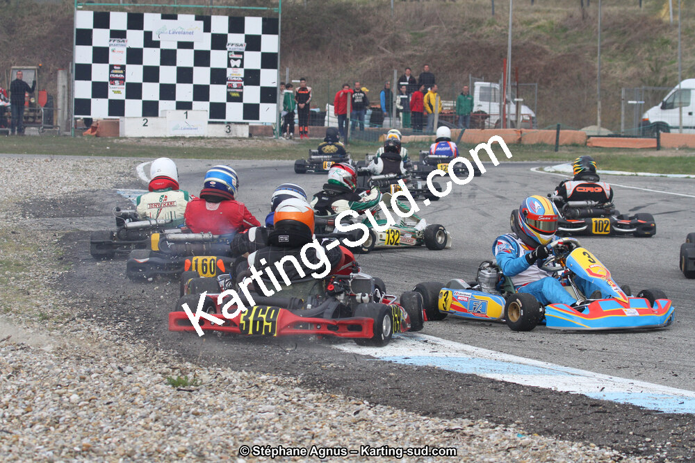 16/03/2014 : 1ère manche du Championnat du Sud à Lavelanet (Photos Stéphane Agnus) 2014 — karting