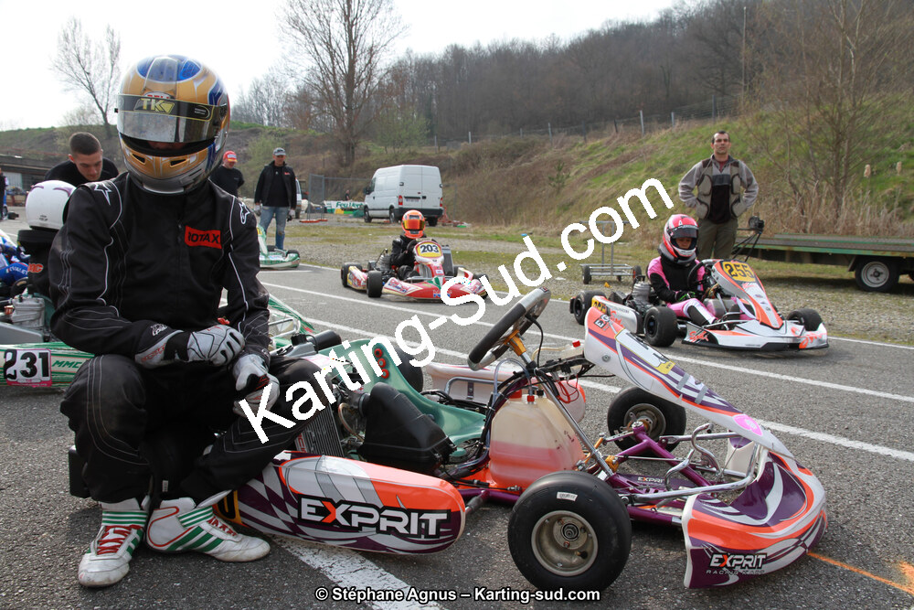 16/03/2014 : 1ère manche du Championnat du Sud à Lavelanet (Photos Stéphane Agnus) 2014 — karting