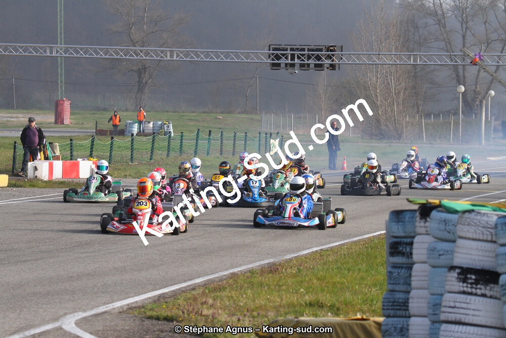 16/03/2014 : 1ère manche du Championnat du Sud à Lavelanet (Photos Stéphane Agnus) 2014 — karting