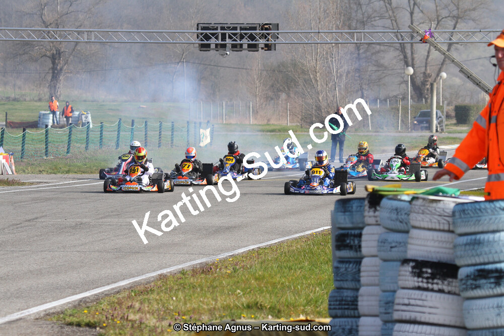 16/03/2014 : 1ère manche du Championnat du Sud à Lavelanet (Photos Stéphane Agnus) 2014 — karting