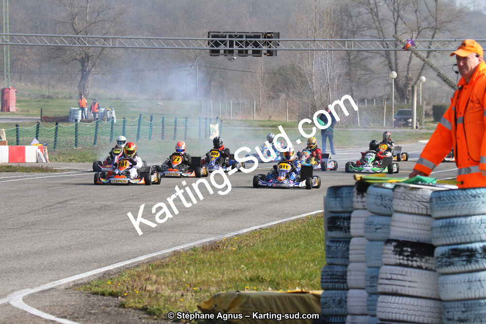 16/03/2014 : 1ère manche du Championnat du Sud à Lavelanet (Photos Stéphane Agnus) 2014 — karting
