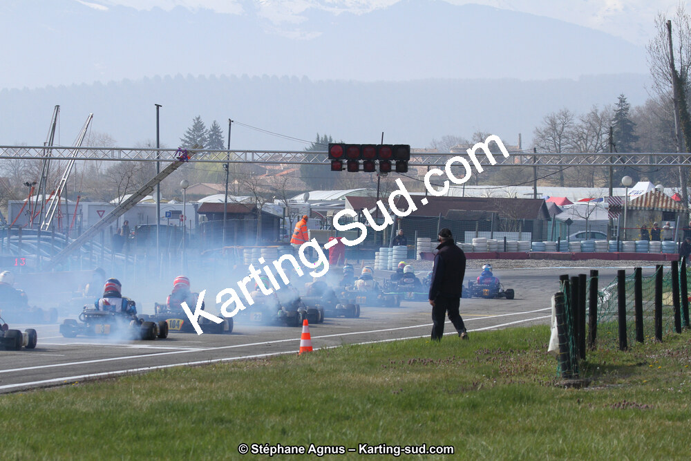16/03/2014 : 1ère manche du Championnat du Sud à Lavelanet (Photos Stéphane Agnus) 2014 — karting