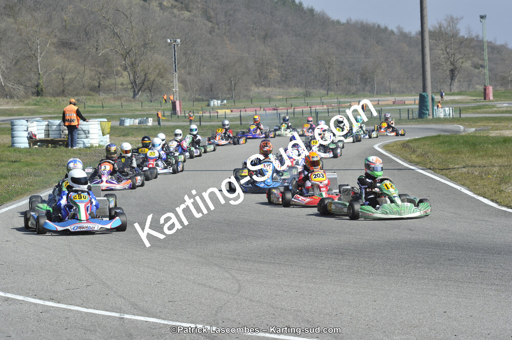 16/03/2014 : 1ère manche du Championnat du Sud à Lavelanet (Photos Patrick Lascombes) 2014 — karting
