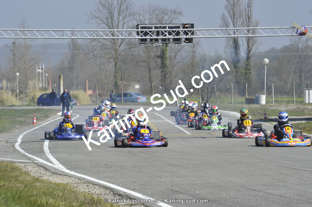 16/03/2014 : 1ère manche du Championnat du Sud à Lavelanet (Photos Patrick Lascombes) 2014 — karting