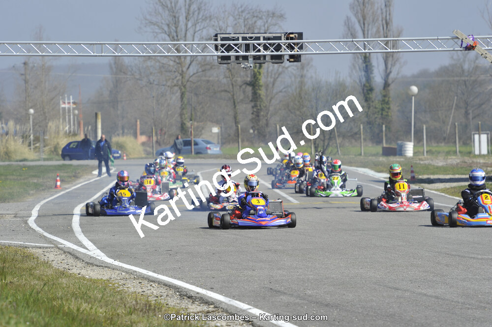 16/03/2014 : 1ère manche du Championnat du Sud à Lavelanet (Photos Patrick Lascombes) 2014 — karting