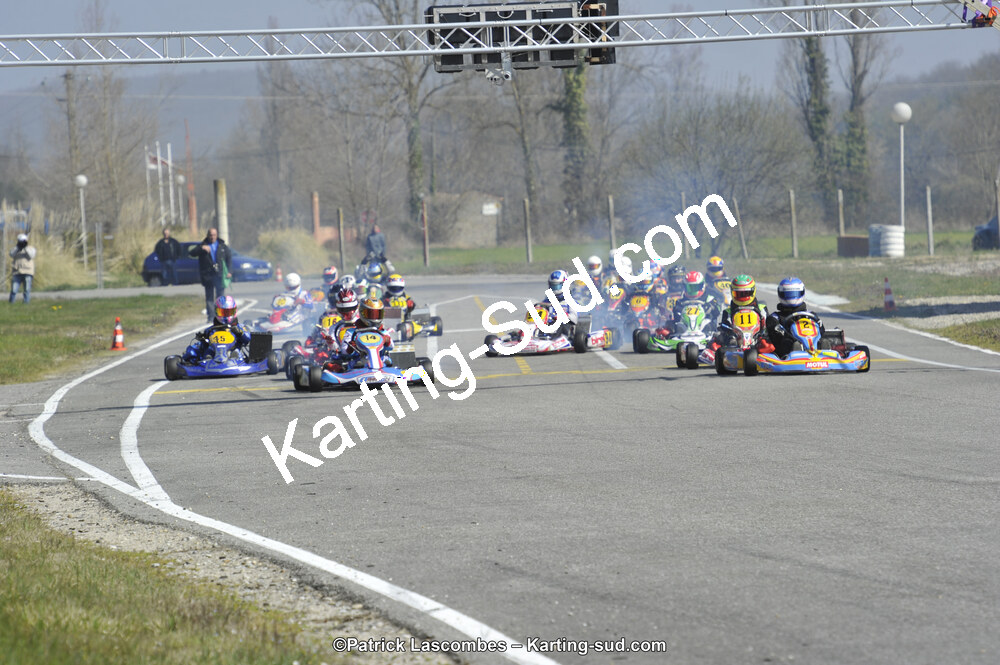 16/03/2014 : 1ère manche du Championnat du Sud à Lavelanet (Photos Patrick Lascombes) 2014 — karting