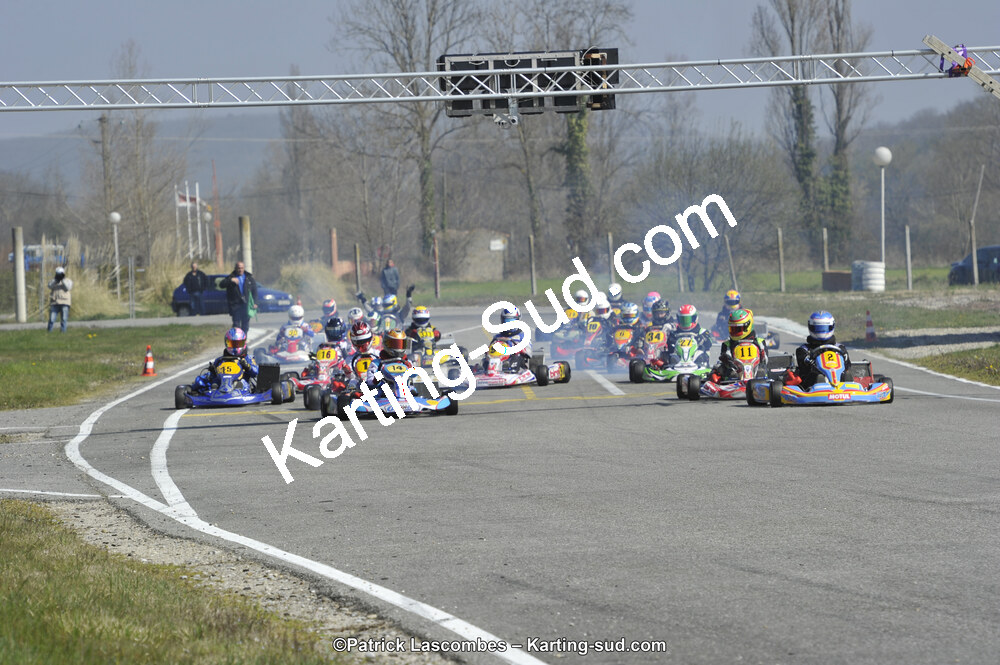 16/03/2014 : 1ère manche du Championnat du Sud à Lavelanet (Photos Patrick Lascombes) 2014 — karting