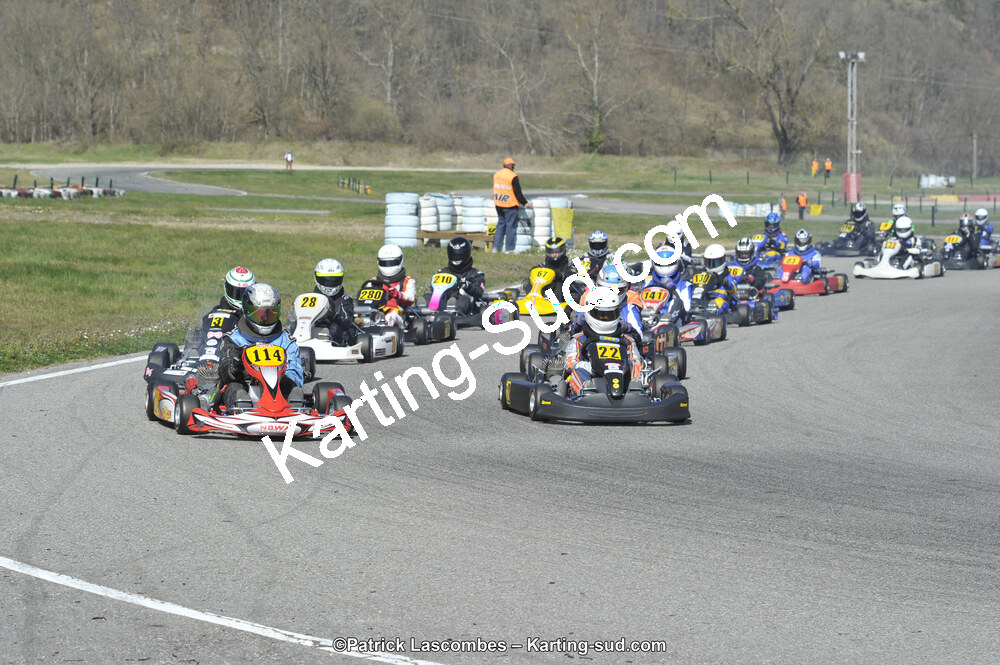 16/03/2014 : 1ère manche du Championnat du Sud à Lavelanet (Photos Patrick Lascombes) 2014 — karting