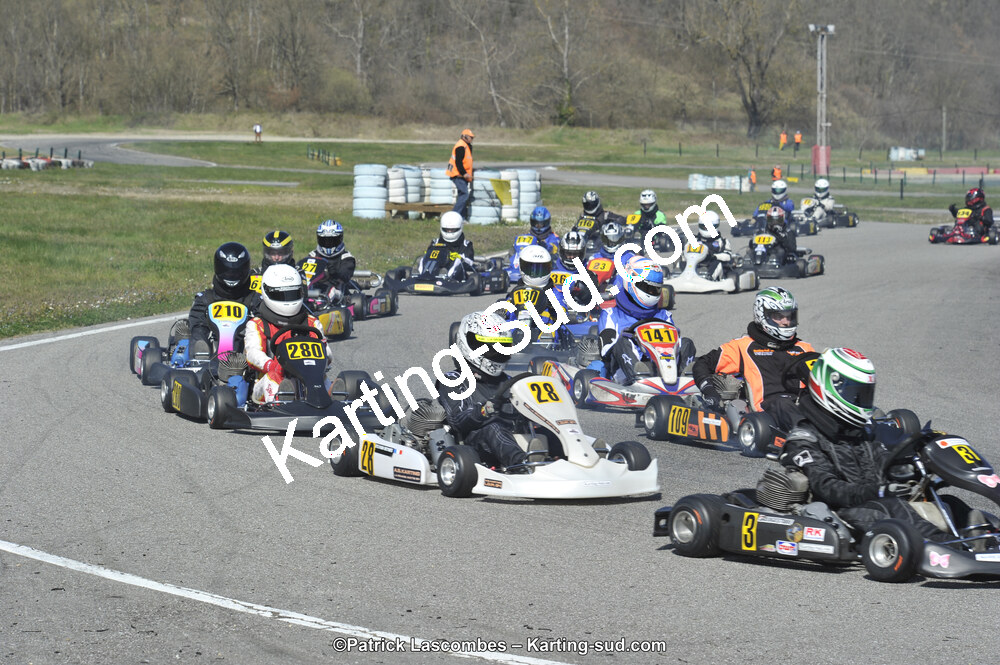 16/03/2014 : 1ère manche du Championnat du Sud à Lavelanet (Photos Patrick Lascombes) 2014 — karting