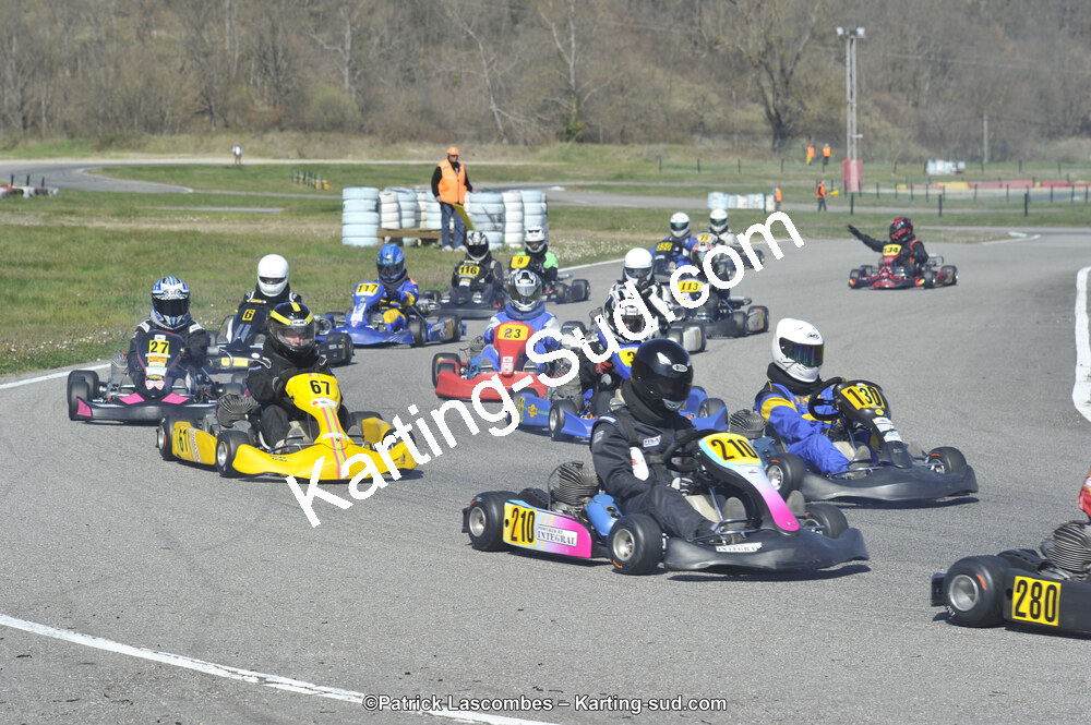 16/03/2014 : 1ère manche du Championnat du Sud à Lavelanet (Photos Patrick Lascombes) 2014 — karting
