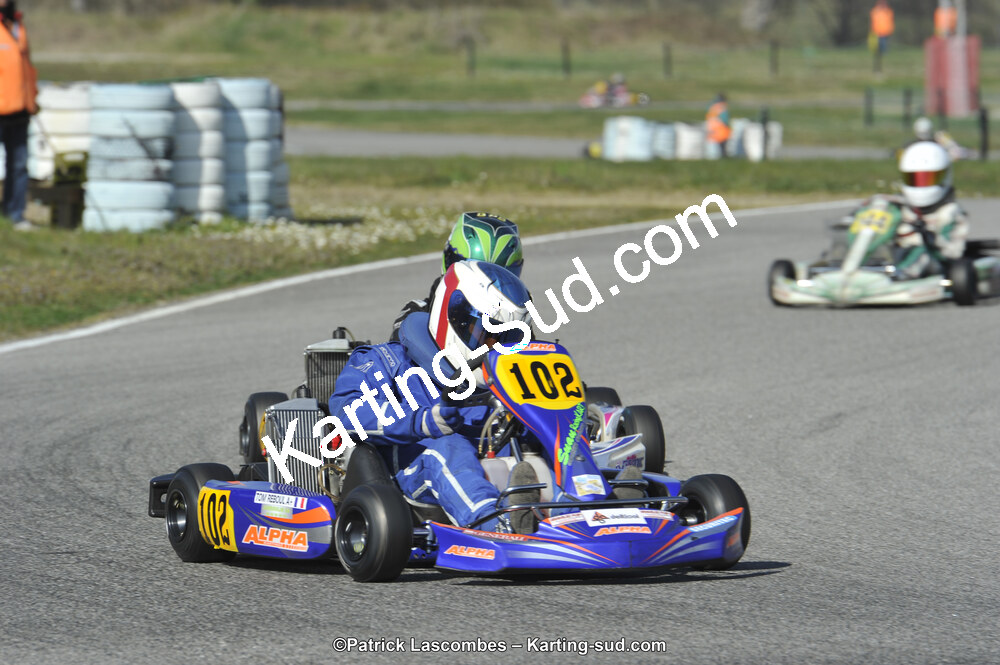 16/03/2014 : 1ère manche du Championnat du Sud à Lavelanet (Photos Patrick Lascombes) 2014 — karting