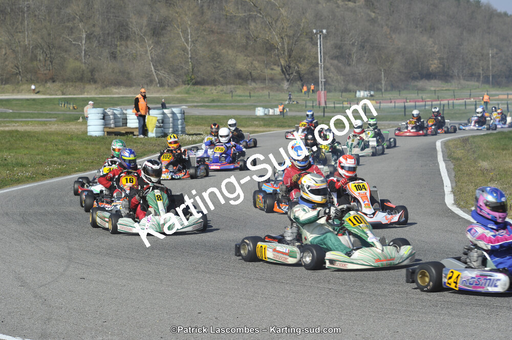 16/03/2014 : 1ère manche du Championnat du Sud à Lavelanet (Photos Patrick Lascombes) 2014 — karting