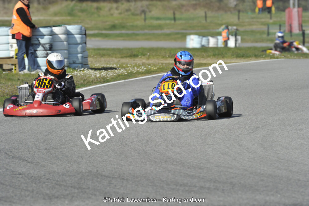 16/03/2014 : 1ère manche du Championnat du Sud à Lavelanet (Photos Patrick Lascombes) 2014 — karting