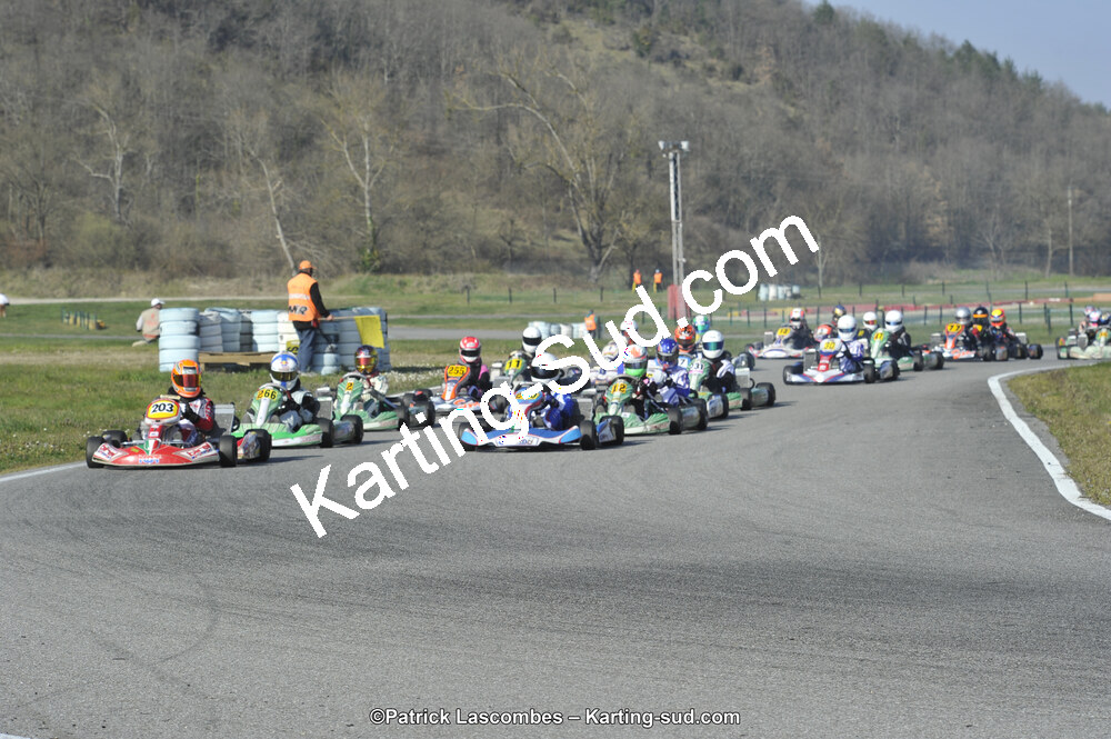 16/03/2014 : 1ère manche du Championnat du Sud à Lavelanet (Photos Patrick Lascombes) 2014 — karting