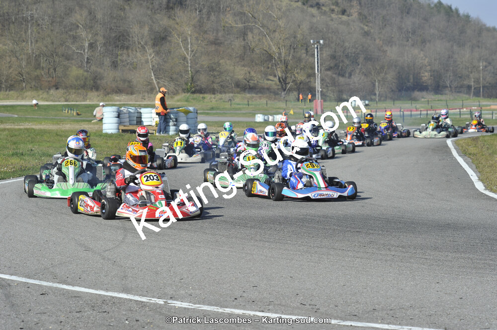 16/03/2014 : 1ère manche du Championnat du Sud à Lavelanet (Photos Patrick Lascombes) 2014 — karting