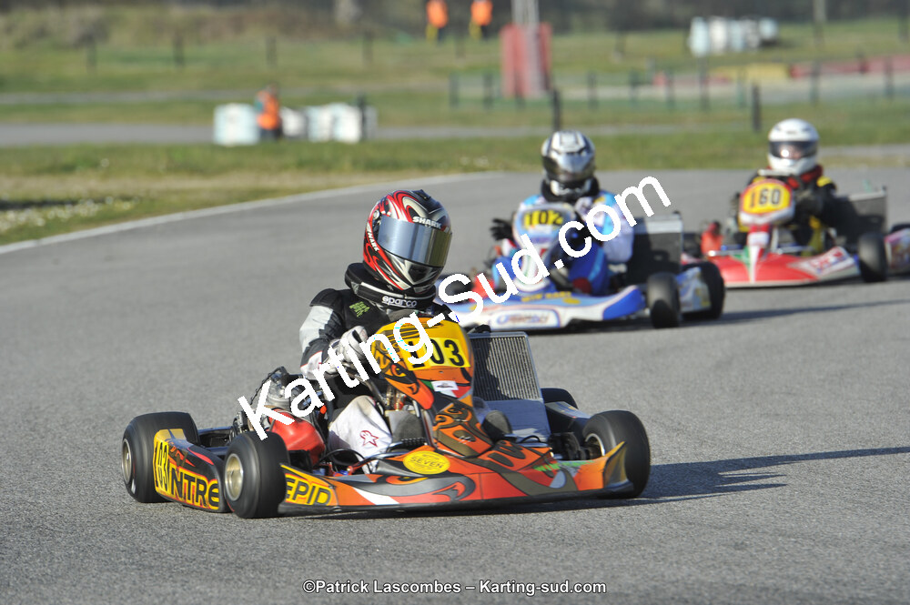 16/03/2014 : 1ère manche du Championnat du Sud à Lavelanet (Photos Patrick Lascombes) 2014 — karting