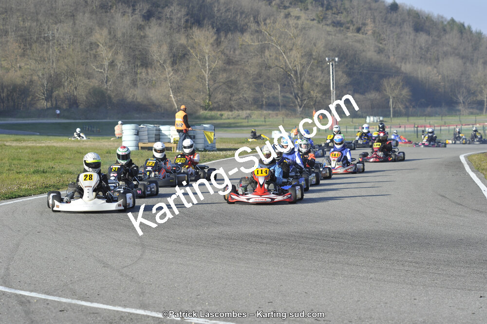 16/03/2014 : 1ère manche du Championnat du Sud à Lavelanet (Photos Patrick Lascombes) 2014 — karting
