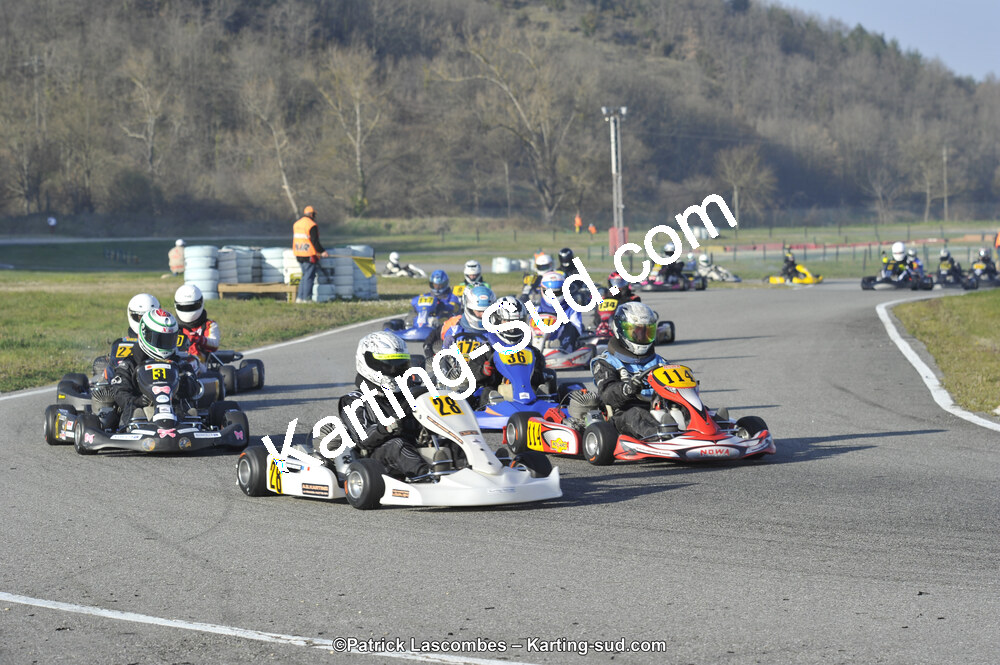 16/03/2014 : 1ère manche du Championnat du Sud à Lavelanet (Photos Patrick Lascombes) 2014 — karting