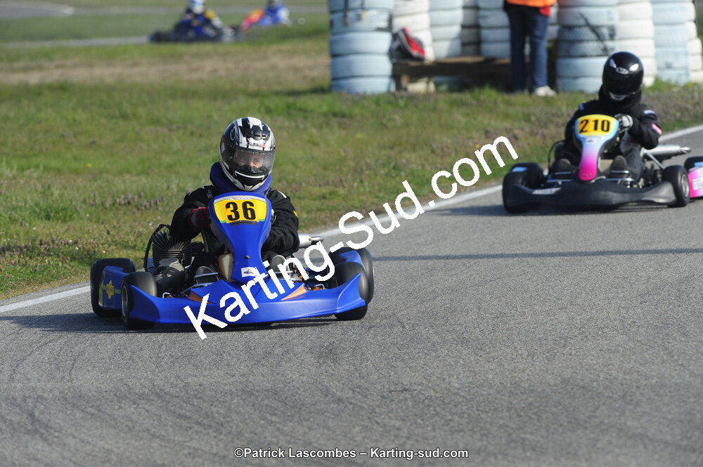 16/03/2014 : 1ère manche du Championnat du Sud à Lavelanet (Photos Patrick Lascombes) 2014 — karting