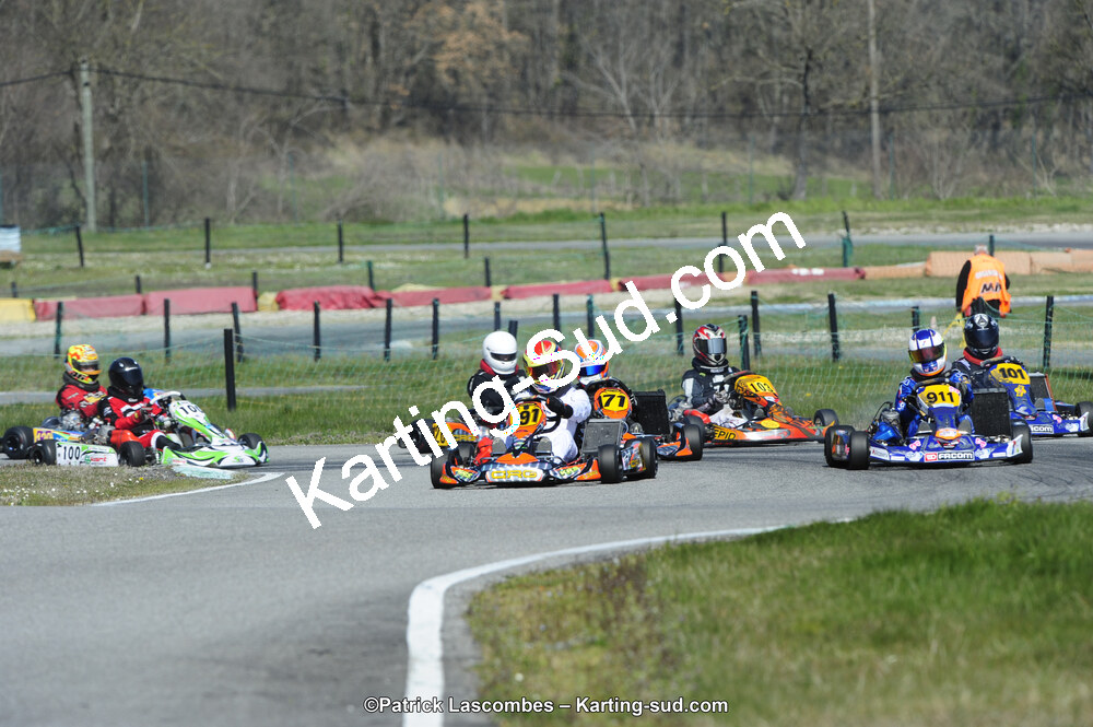 16/03/2014 : 1ère manche du Championnat du Sud à Lavelanet (Photos Patrick Lascombes) 2014 — karting