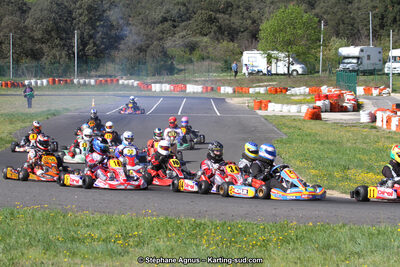 06/04/2014 : 2ème manche du Championnat du Sud à Ganges (Photos Stéphane Agnus) 2014 — karting