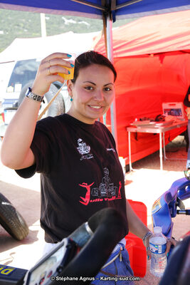 Leslie MARIE — 06/04/2014 : 2ème manche du Championnat du Sud à Ganges (Photos Stéphane Agnus) 2014 — karting