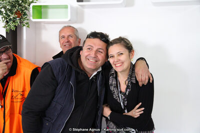 Charlène LAMOROUX, Olivier CEBE — 06/04/2014 : 2ème manche du Championnat du Sud à Ganges (Photos Stéphane Agnus) 2014 — karting