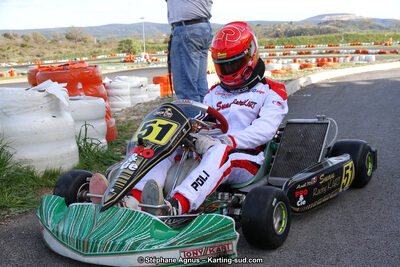 Axel POLI — 06/04/2014 : 2ème manche du Championnat du Sud à Ganges (Photos Stéphane Agnus) 2014 — karting