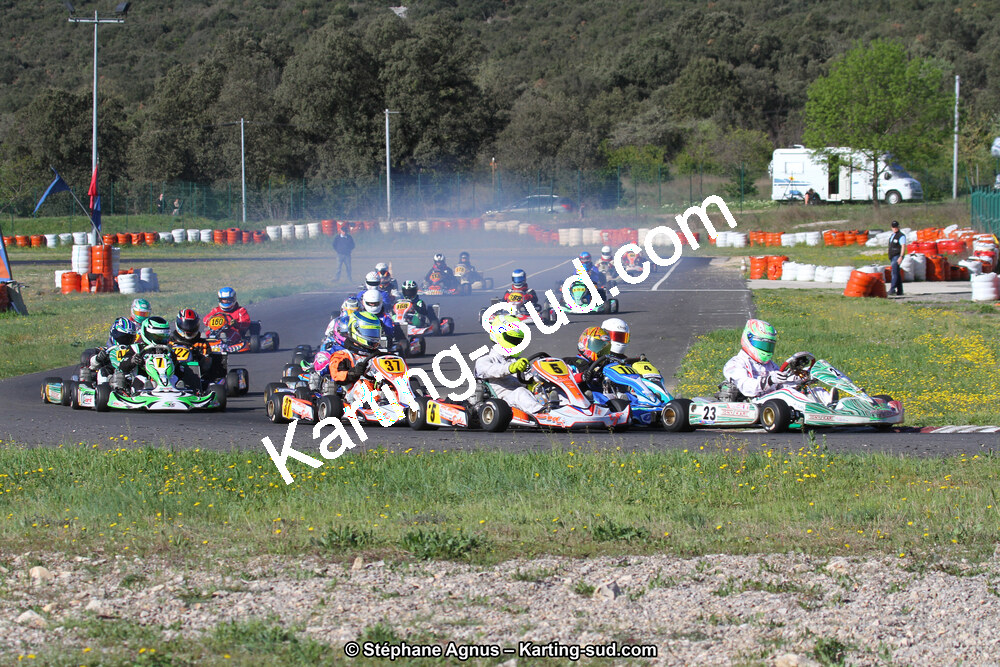 06/04/2014 : 2ème manche du Championnat du Sud à Ganges (Photos Stéphane Agnus) 2014 — karting