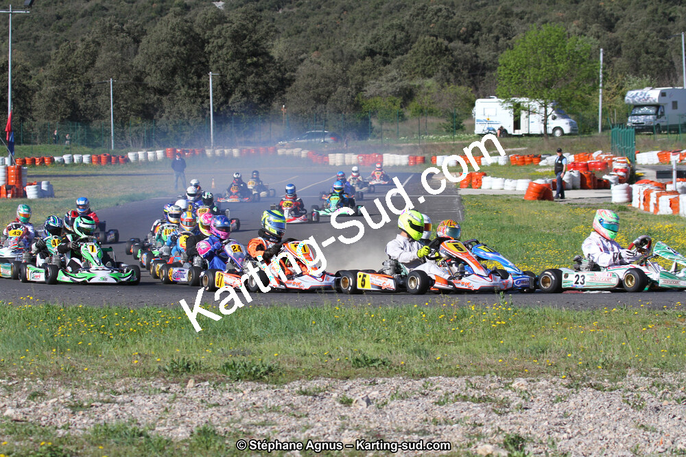 06/04/2014 : 2ème manche du Championnat du Sud à Ganges (Photos Stéphane Agnus) 2014 — karting