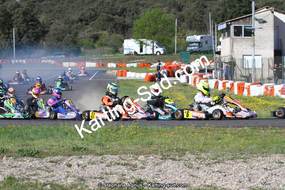 06/04/2014 : 2ème manche du Championnat du Sud à Ganges (Photos Stéphane Agnus) 2014 — karting