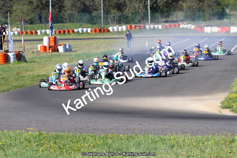 06/04/2014 : 2ème manche du Championnat du Sud à Ganges (Photos Stéphane Agnus) 2014 — karting