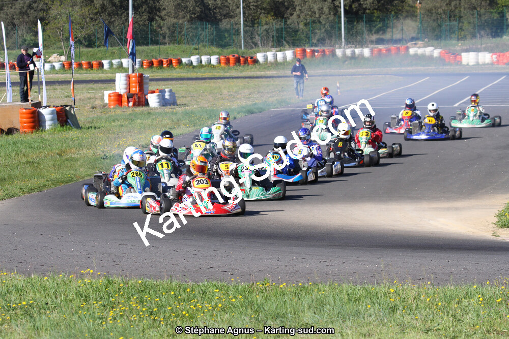 06/04/2014 : 2ème manche du Championnat du Sud à Ganges (Photos Stéphane Agnus) 2014 — karting