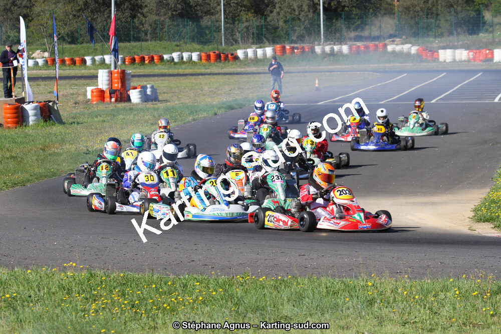 06/04/2014 : 2ème manche du Championnat du Sud à Ganges (Photos Stéphane Agnus) 2014 — karting