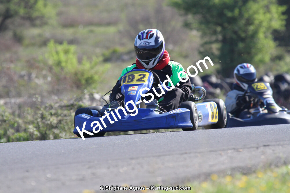 06/04/2014 : 2ème manche du Championnat du Sud à Ganges (Photos Stéphane Agnus) 2014 — karting