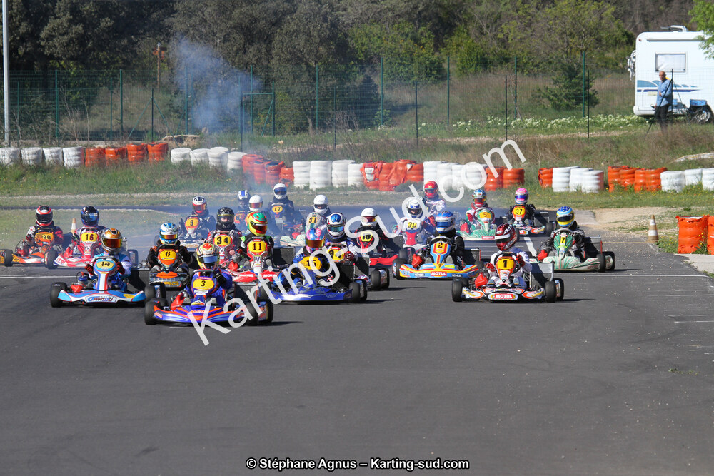 06/04/2014 : 2ème manche du Championnat du Sud à Ganges (Photos Stéphane Agnus) 2014 — karting
