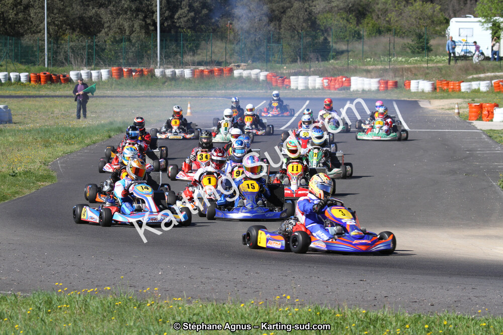 06/04/2014 : 2ème manche du Championnat du Sud à Ganges (Photos Stéphane Agnus) 2014 — karting