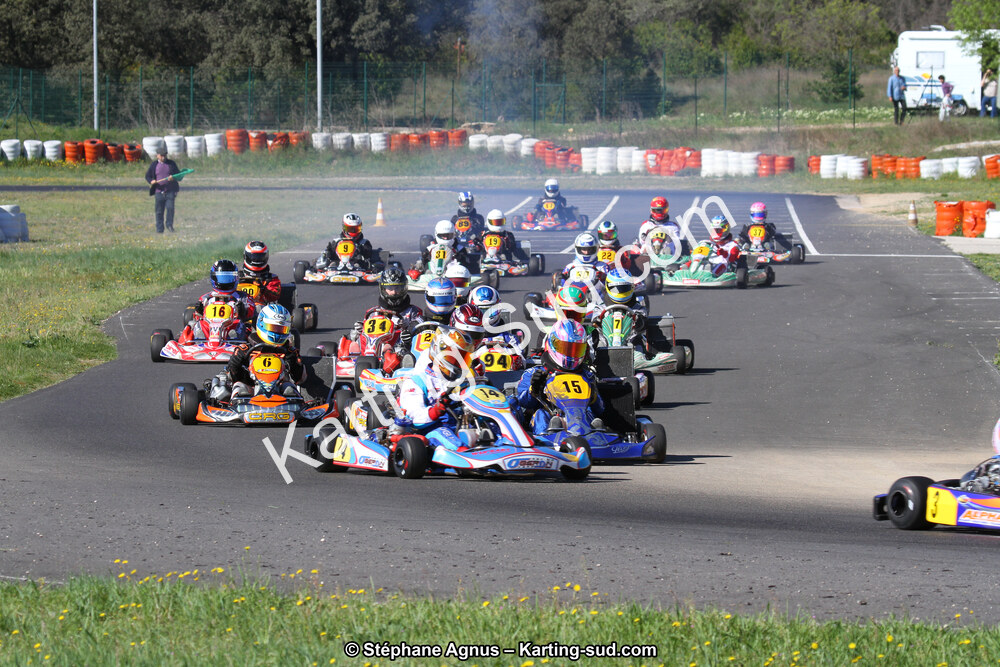 06/04/2014 : 2ème manche du Championnat du Sud à Ganges (Photos Stéphane Agnus) 2014 — karting