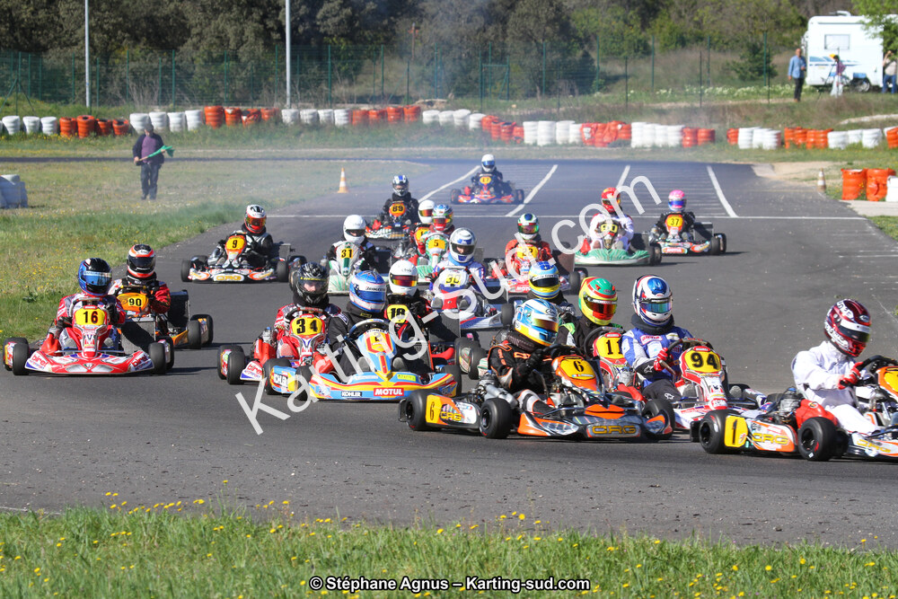 06/04/2014 : 2ème manche du Championnat du Sud à Ganges (Photos Stéphane Agnus) 2014 — karting