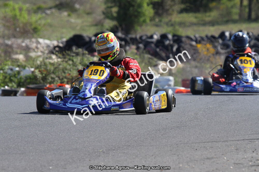 06/04/2014 : 2ème manche du Championnat du Sud à Ganges (Photos Stéphane Agnus) 2014 — karting