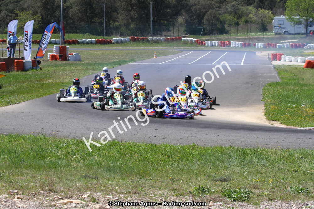 06/04/2014 : 2ème manche du Championnat du Sud à Ganges (Photos Stéphane Agnus) 2014 — karting
