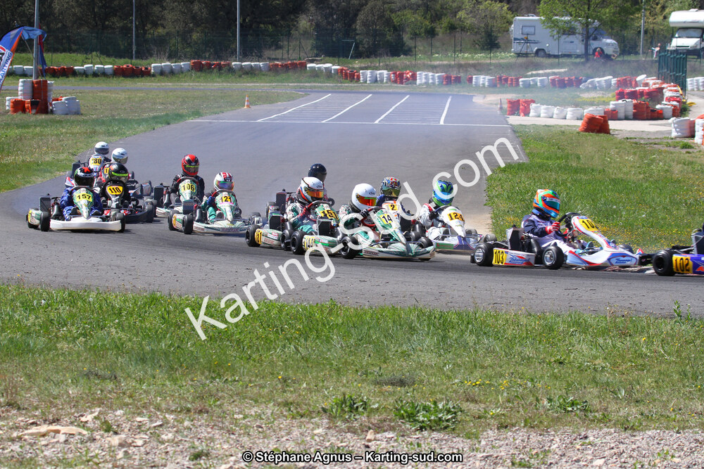 06/04/2014 : 2ème manche du Championnat du Sud à Ganges (Photos Stéphane Agnus) 2014 — karting